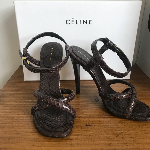 Celine Python Sandals - Picture 2 of 6